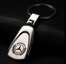 Mercedes Benz Schlüsselanhänger Auto Schlüssel Chrome Edel Metall C, S, E-Klasse