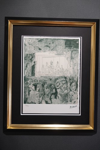 Pablo picasso lithographie - pablo,