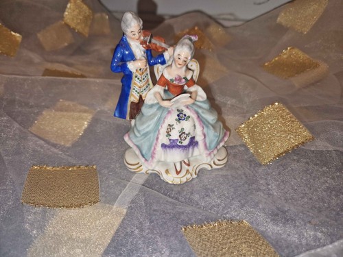 Figur porzellan rokoko paar - porzellan,