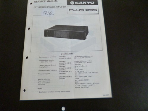 Original service manual - original,