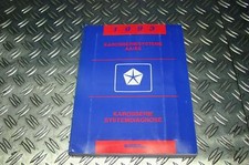  Werkstatthandbuch Chrysler Karosseriesystem AA/AS Systemdiagnos 1993