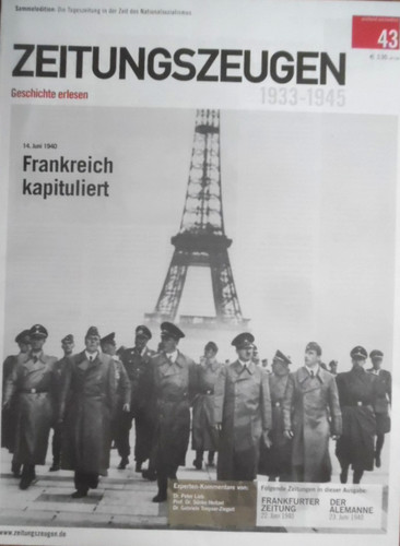 Zeitungszeugen 1940 - 43,