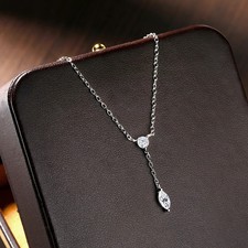 Y-Halskette 0,5 kt runder &