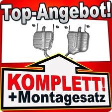 Endschalldämpfer für OPEL