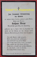 Sterbebild karlsfeld halle - sterbebild,