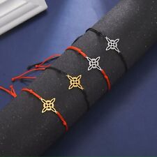 Armband mit Hexenknoten Anhänger Hexe Knoten Witchcraft Wicca Amulett filigran