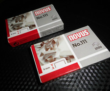 4.000 Heftklammern 4mm für Heftzange Juwel elastic 6/4, Rapid Juwel, Novus B35A