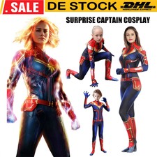 Captain Marvel Cosplay Damen