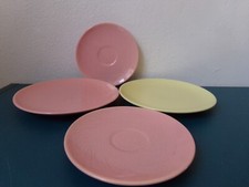 Serviceteile Melitta pastell Minden Kuchenteller Untertasse 50er Jahre