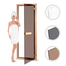 Saunatür m. Zarge 70x190cm