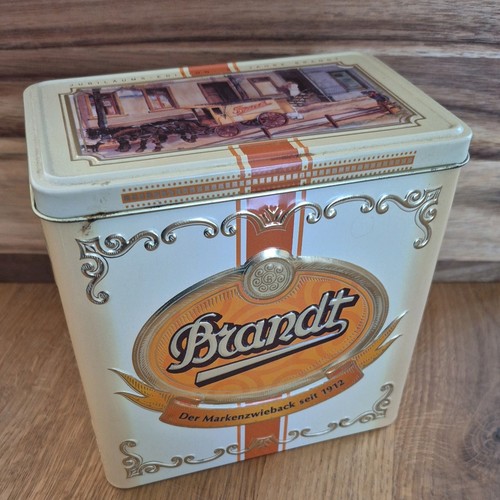 Brandt jubiläum blechdose mit - brandt,