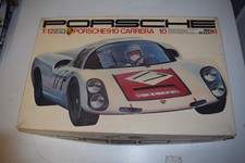 Tamiya BS1214 Porsche 910 Carrera 10 1:12 teilgebaut mit OVP