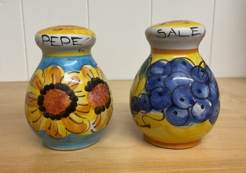 Paar keramik salz - salz, &