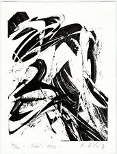 K. O. Götz. Felsa. Lithographie, 1992. signiert / Karl Otto Götz / Informel