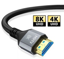 HDMI Kabel 4K / 8K HDMI High Speed Ultra HD 48Gbps, 1,5m  Plug & Play HDMI 2.0