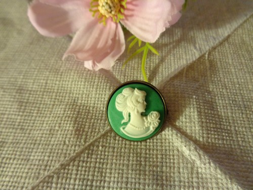 Broschen bronze kamee - bronze,