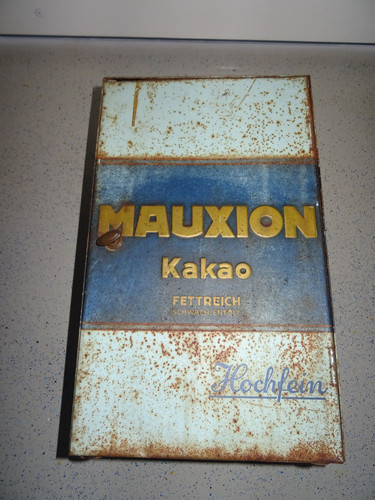 Mauxion blechschrank alte - mauxion,