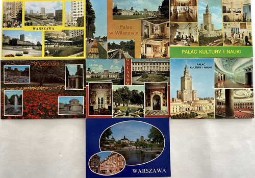Postkarten lot warszawa - x,