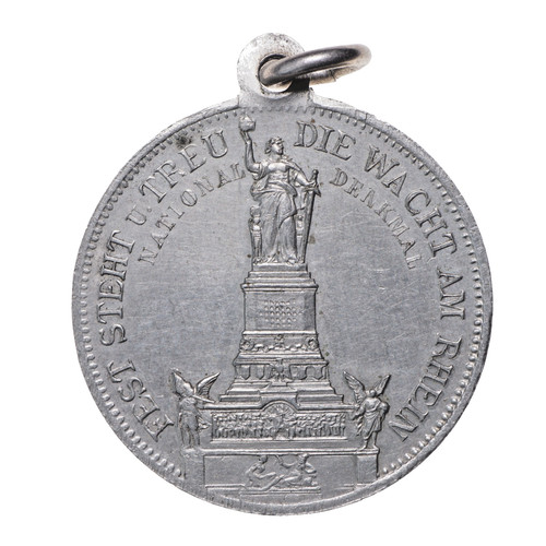 Medaille zur einweihung - medaille, des