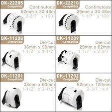 Etiketten für Brother