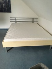 Bett 140x200x16 mit Komfortschaummatratze und Lattenrost