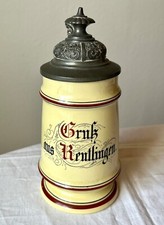 Antiker MINI Bierkrug Keramik