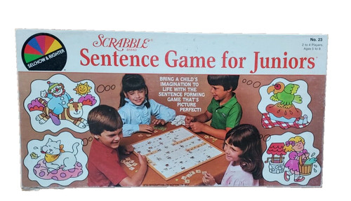 Retro altes scrabble - retro,