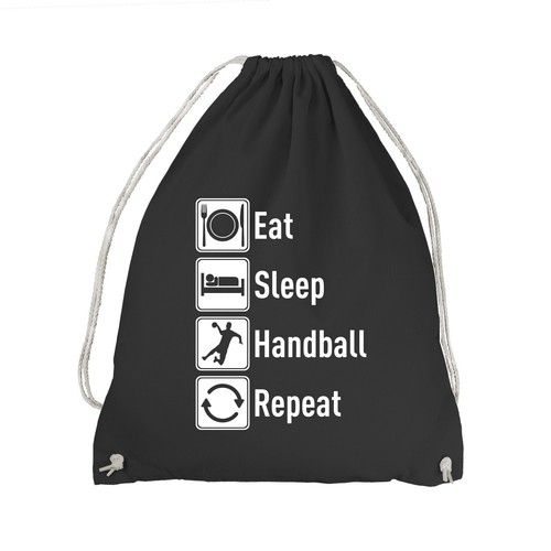 Eat sleep handball - handball, repeat
