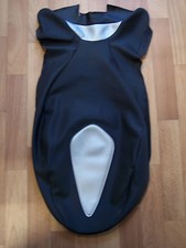 Sitzbezug schwarz/silber Suzuki SFV650 09-15 Sitzbankbezug Abdeckung