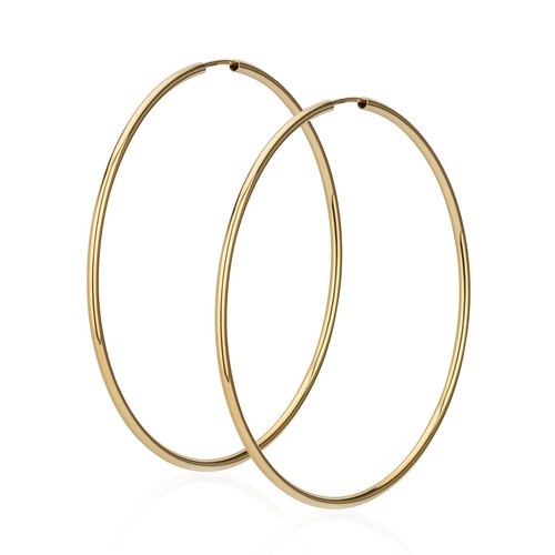 Paar 585 gelbgold creolen - paar,