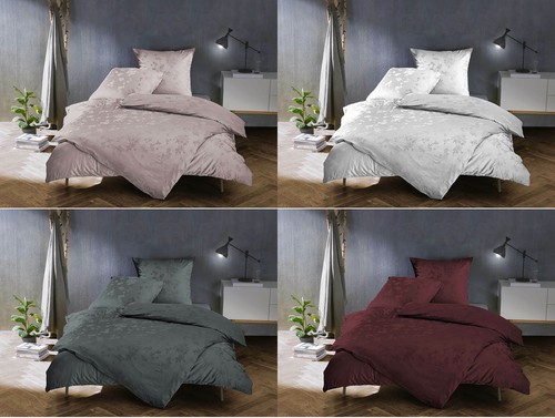 Mako satin jacquard damast - satin,