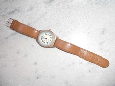 Damen-Armbanduhr, von Lexor, silber-weiß, Lederarmband, super gepflegt