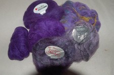 Mohair Paket 30 - lila/meliert - 250 g