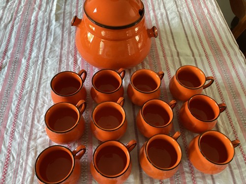 Orange bowle topf - ,