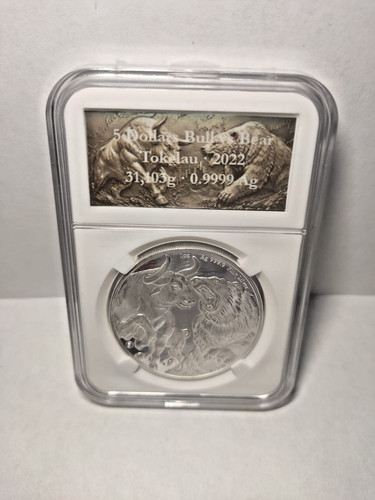 Tokelau dollar 2022 - tokelau, silber