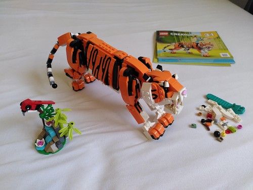 Lego majestätischer tiger - majestätischer,