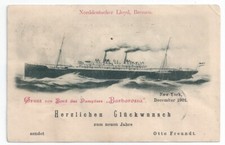 NDL Norddeutscher Lloyd Norddeutscher Lloyd BARBAROSSA gebraucht PC 1901