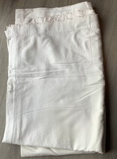 Oberleintuch mit Feston Laken Leintuch  Alt