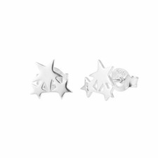 Sterling silber trio sterne - silber,