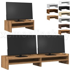 Monitorständer mit 2 Ablagen