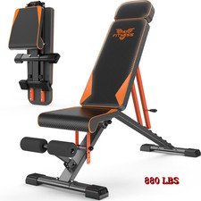 Klappbare Hantelbank