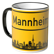WANDKINGS Tasse Ortsschild