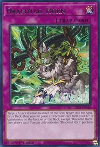 Yugioh dracotail horn - yugioh,