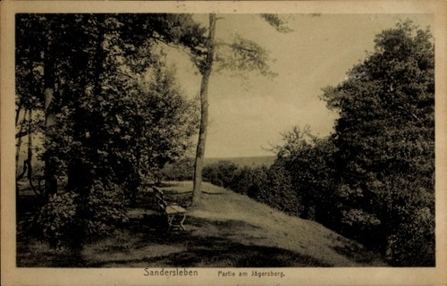 Sandersleben anhalt - ak, in