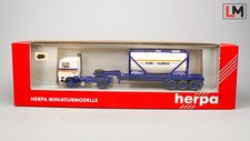 1:87 Herpa Volvo Tankcontainer Sattelzug LKW Kube und Kubenz // X_533