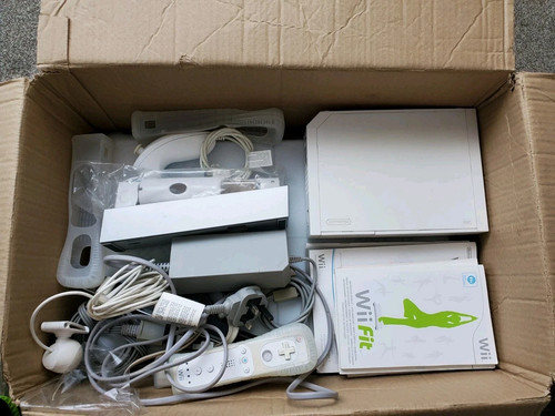 Nintendo wii weiß - konsole, x2