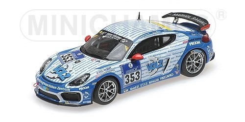 Minichamps porsche cayman - 1:43,