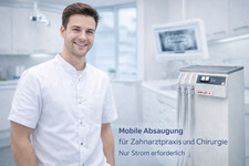 Mobile Absauganlage für die