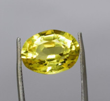 7,55 ct natürlicher gelber