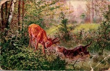 Hunting Dog, Deer, Ludwig